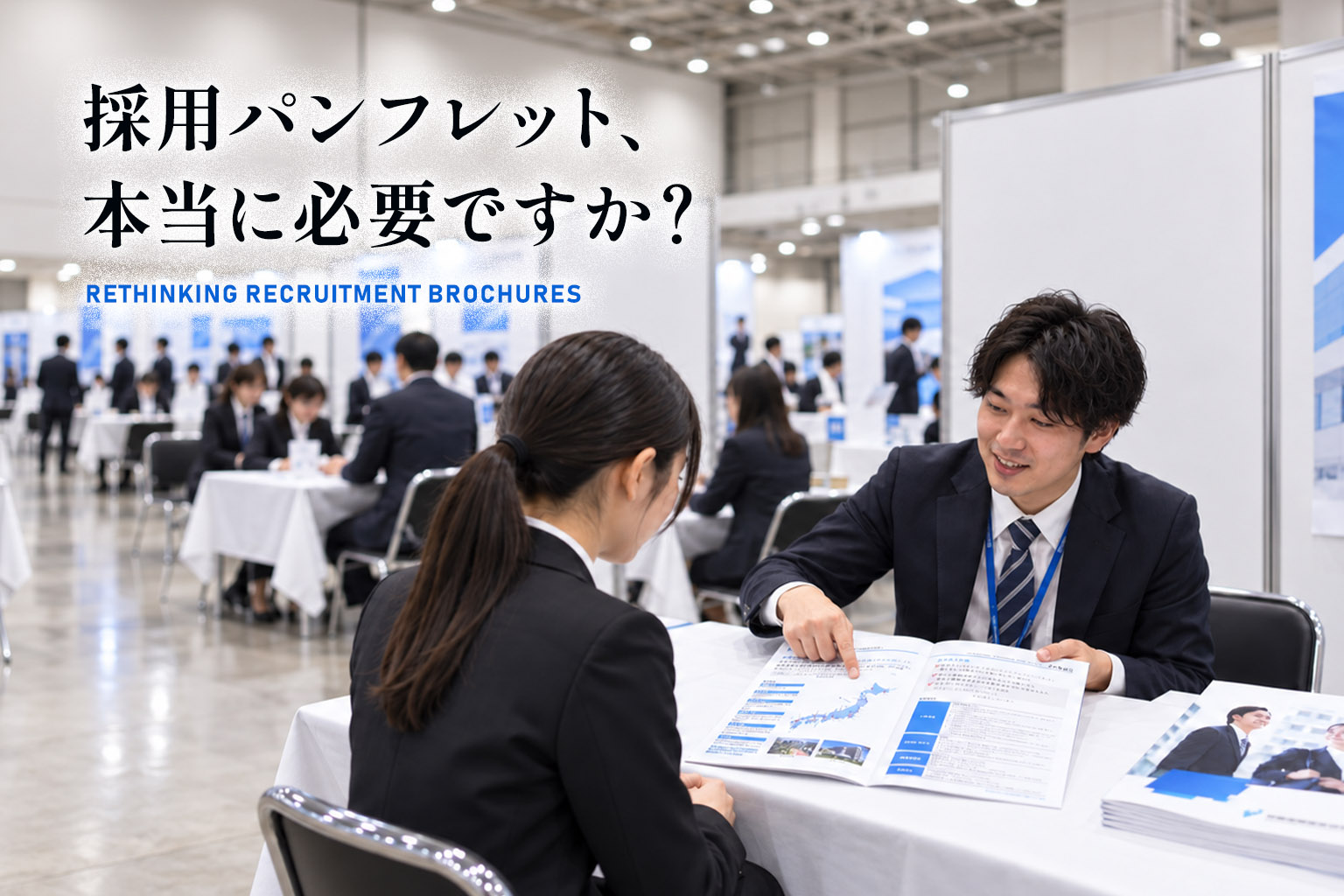 採用パンフレットは必要？｜会社案内・採用サイトとの違いと、つくる前の判断
